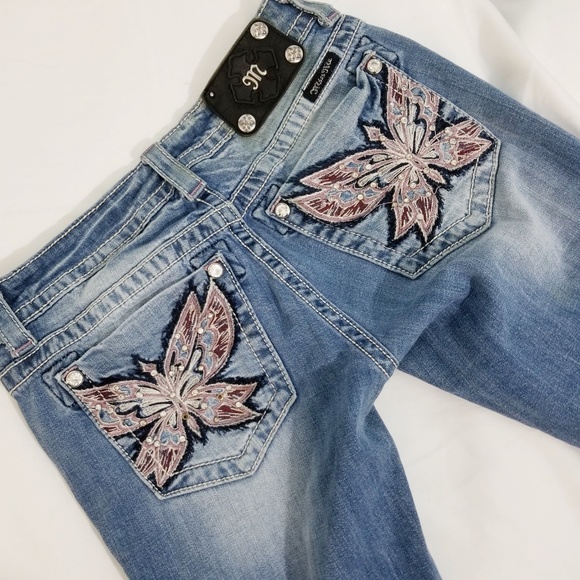 miss me butterfly jeans